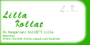 lilla kollat business card